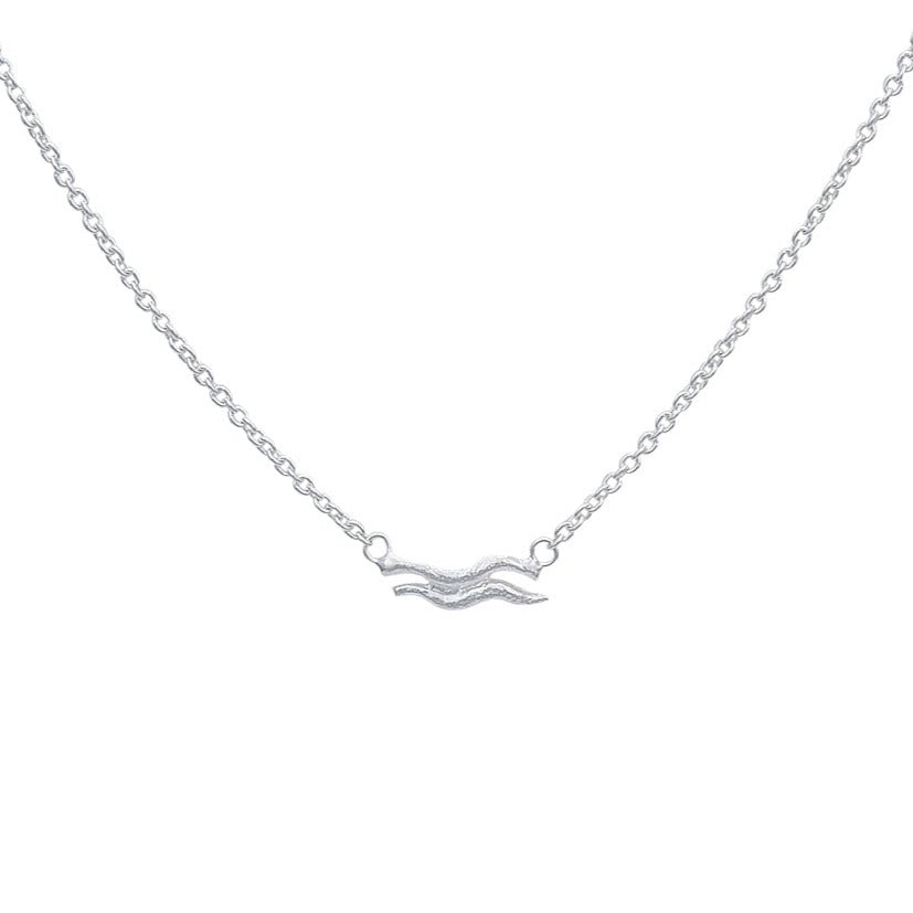 Aquarius Silver Necklace