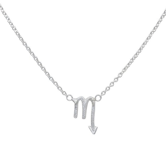 Scorpio Silver Necklace