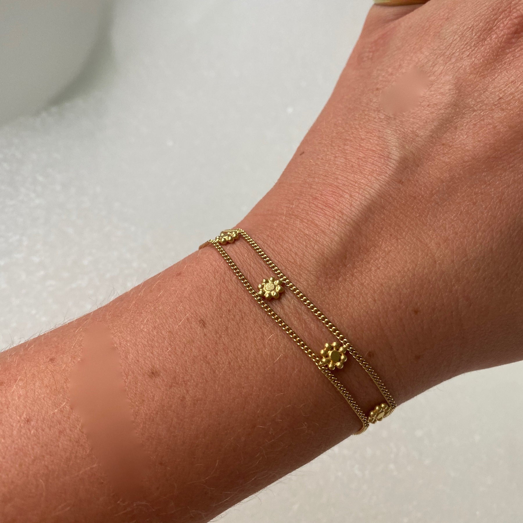  Moodear Gold Bracelets for Women 14K Gold Jewelry Sets